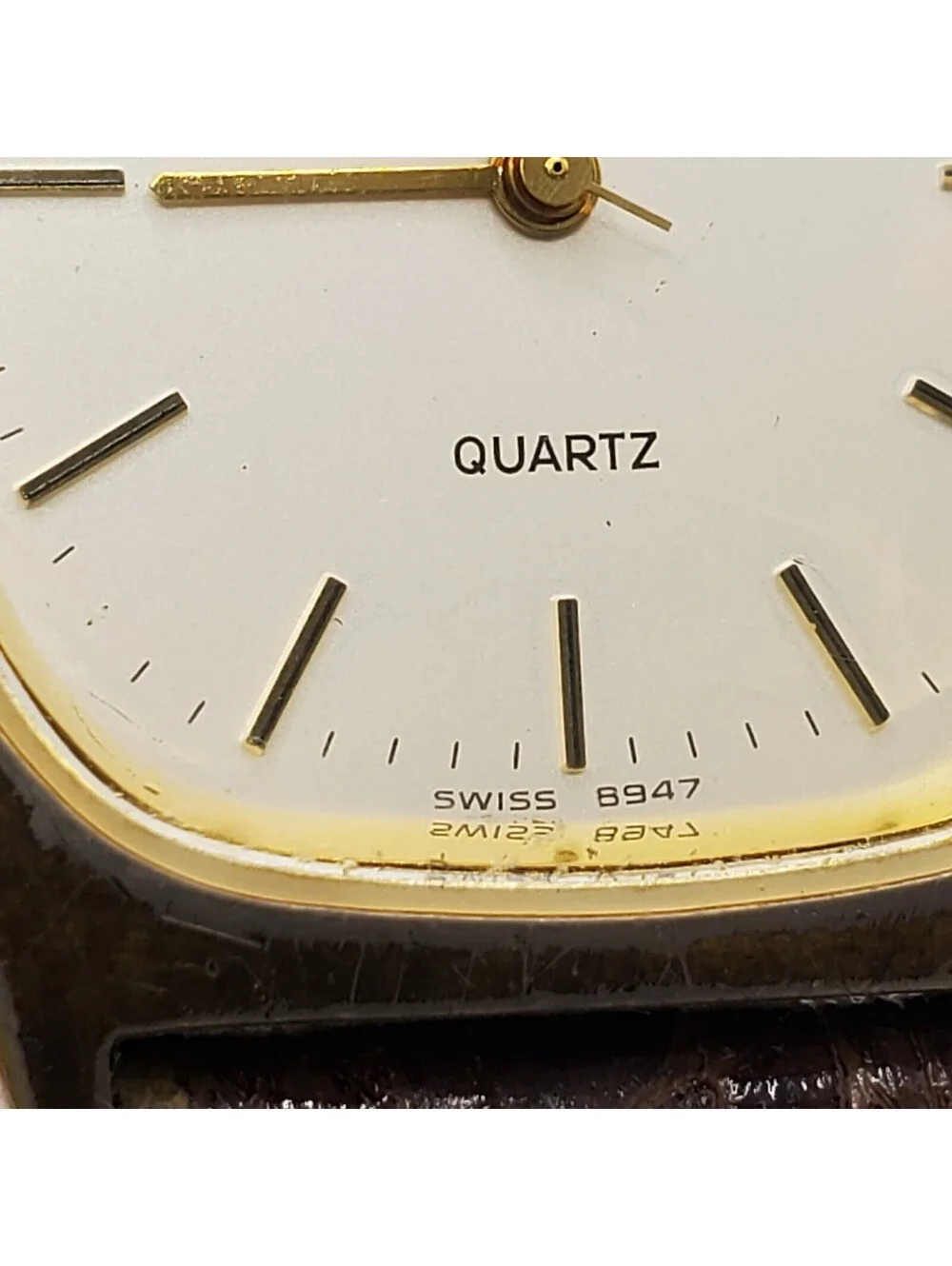 Vintage Caravelle Quartz 4J Watch For Parts Or Repair